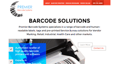 Desktop Screenshot of premierbarcode.com